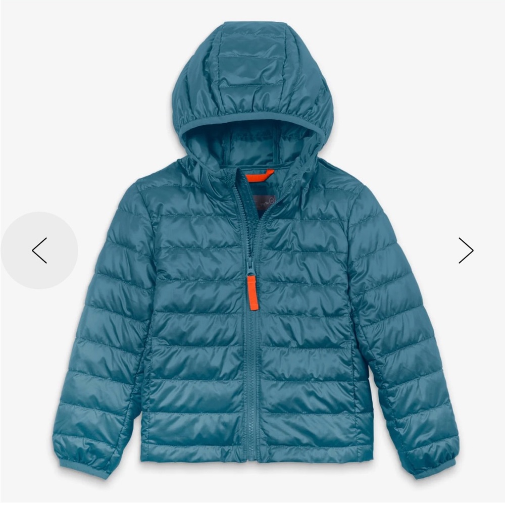 Primary Lightweight Kids Puffer Jacket Size 8-9 (re-listed)